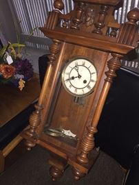 Antique wall clock