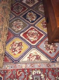 Fabulous 9 feet x 12 feet rug with brilliant colors