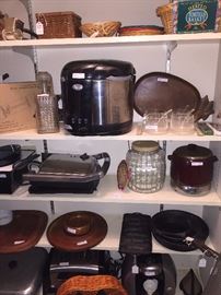 A pantry full of kitchen selections