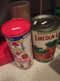 Tinkertoys and Lincoln Logs
