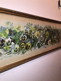 Pansies - "By the Art Interchange Co." - Grace Barton Allen