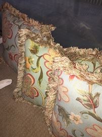 More decorative pillows