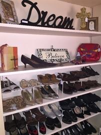 Shoe and decor selections