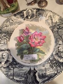 Tyler, Texas commemorative plate