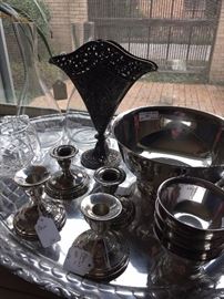 Sterling and silverplate selections