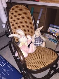 Child's bentwood rocker