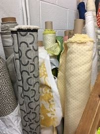 All three grey fabrics on left are sold