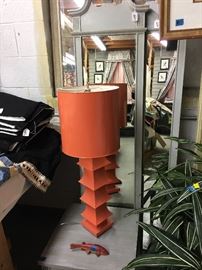 Lamp/fish/plant SOLD