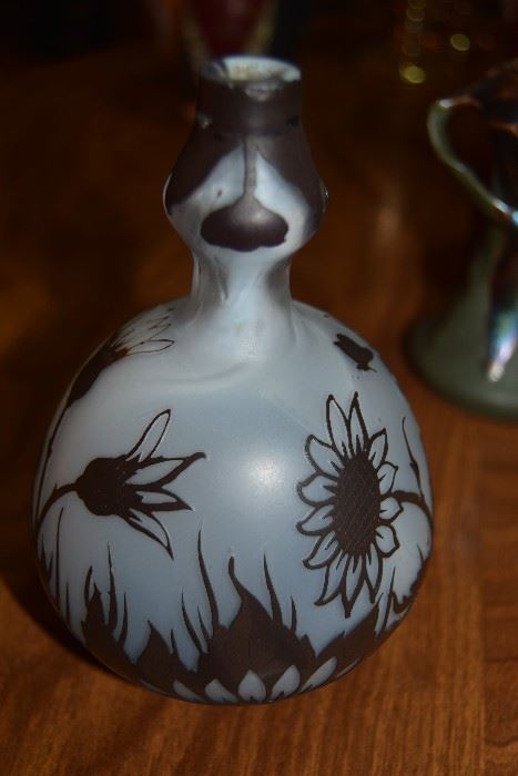 Cameo  French Vase~ Devez