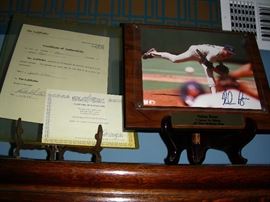 Nolan Ryan autographed photo with COA