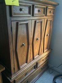 Thomasville Armoire with interior dresser drawers