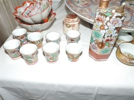 Japanese Tea Set and Dishesjpg