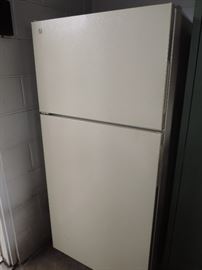 top door white refrigerator
