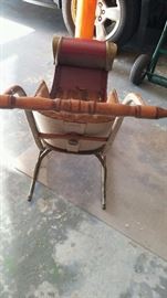 Back Side of Vintage Child's Sled South Paris ME