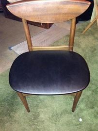 danish style midcentury dining room chair