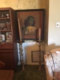 Japanese Woman Painting