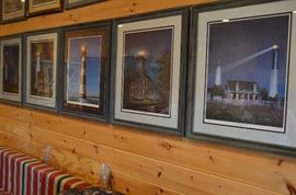 Framed Rare Jim Booth Prints