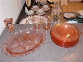 Pink Depression Glass