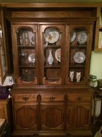 Maple China Cabinet