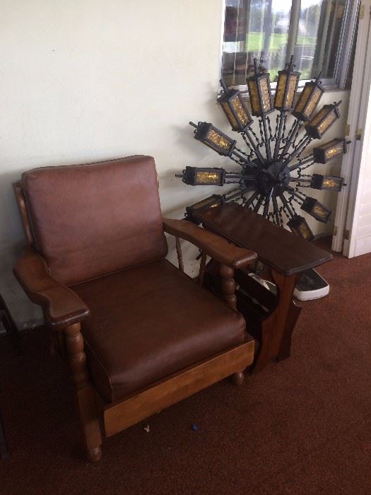 Naugahyde Chair