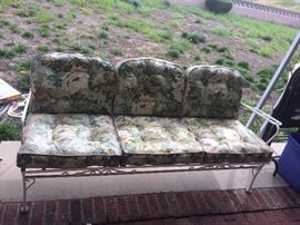 vintage patio sofa