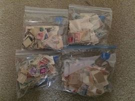 Misc. postage stamps