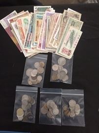 Misc. Foreign money and coins
