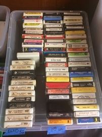 8 track tapes (some Elvis)