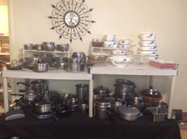 Lots of Pots and Pans and Misc. Corningware / Pyrex