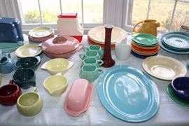 Boonton Sugar & Creamer, Butter Dish, Covered Dish