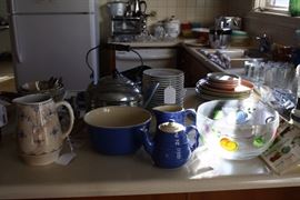 Blue Stoneware