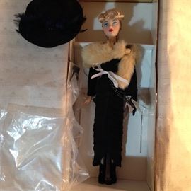 Ashton-Drake doll with 4 outfits, new in box