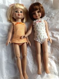 Robert Toner dolls in pristine condition. these have been played with only once or twice. Includes large assortment of shoes and accessories, Betsy McCall