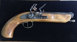 Connecticut Valley Firearms muzzle loading flintlock pistol, c. 1970s