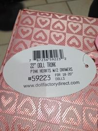 New in box doll trunk