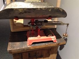 Vintage baby scales