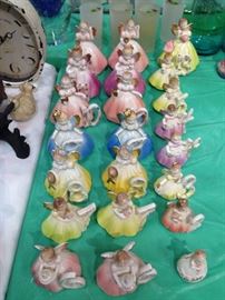 Porcelain birthday dolls