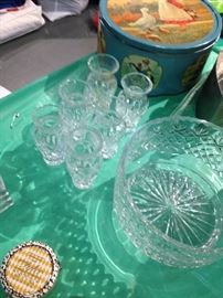 Some Waterford vases