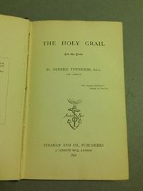 The Holy Grail, Alfred Lord Tennyson, First edition, London