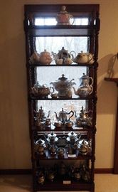 Vintage tea pot collection