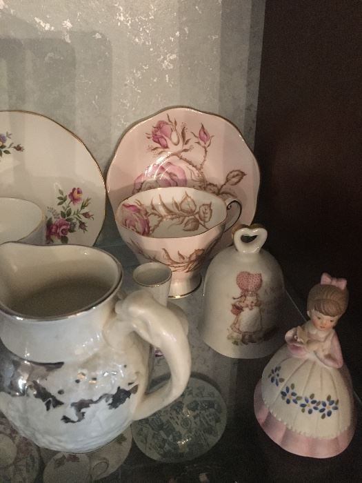 English bone china tea cups
