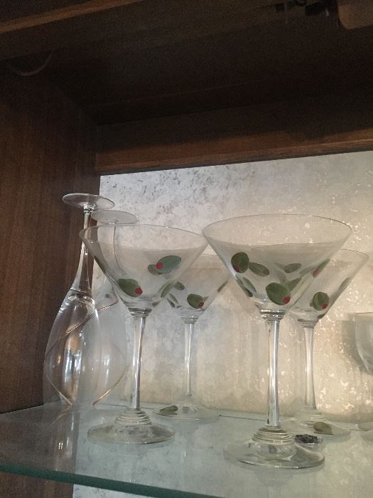 fun martini glasses