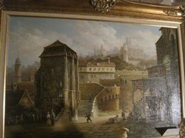 VINTAGE OIL PAINTING 