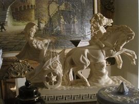 VINTAGE A. SANTINI CARVING