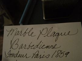 ANTIQUE MARBLE CARVING