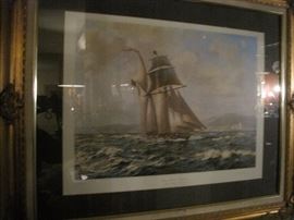 VINTAGE LITHOGRAPH 