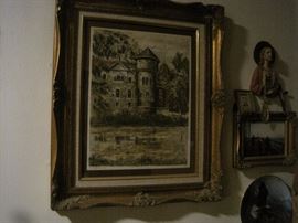 VINTAGE LITHOGRAPH SIGNED