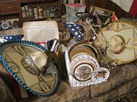 VINTAGE MEXICAN SOMBREROS