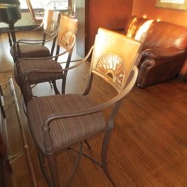 four counter/bar seating