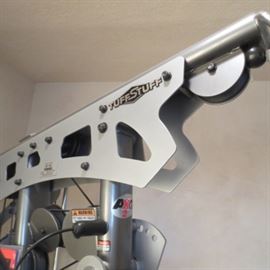 EXERCISE: True 750EA Rear Drive Elliptical, Multi-Position Nautilus Bench, Tuff Stuff Home Gym Commercial Grade, Abductor, Weights Plus More!
